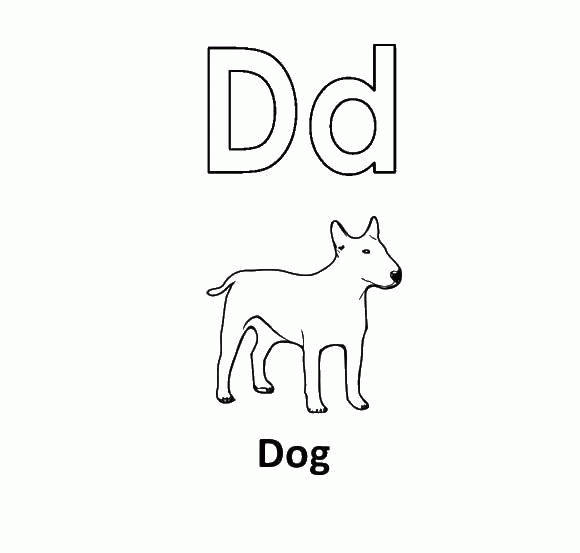 Название: Раскраска Собака это буква с. Категория: . Теги: .
