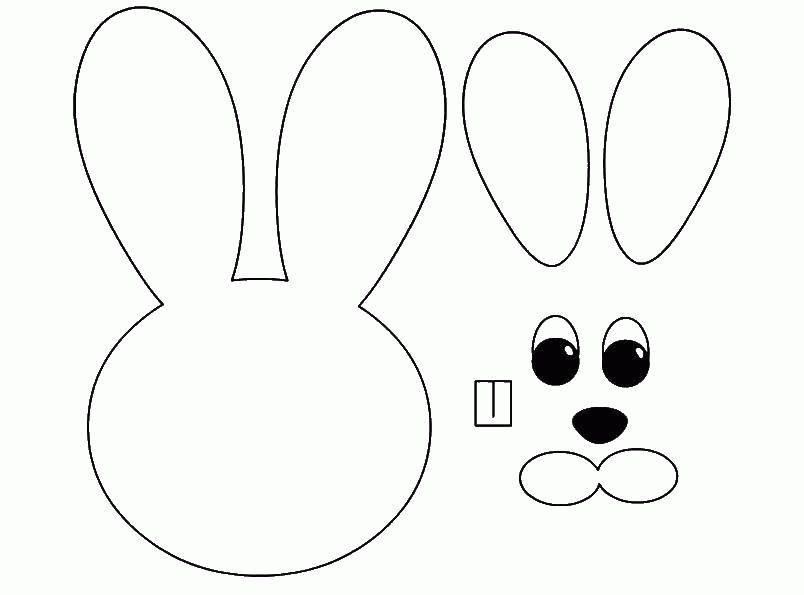 Название: Раскраска Рисуем кролика. Категория: . Теги: .