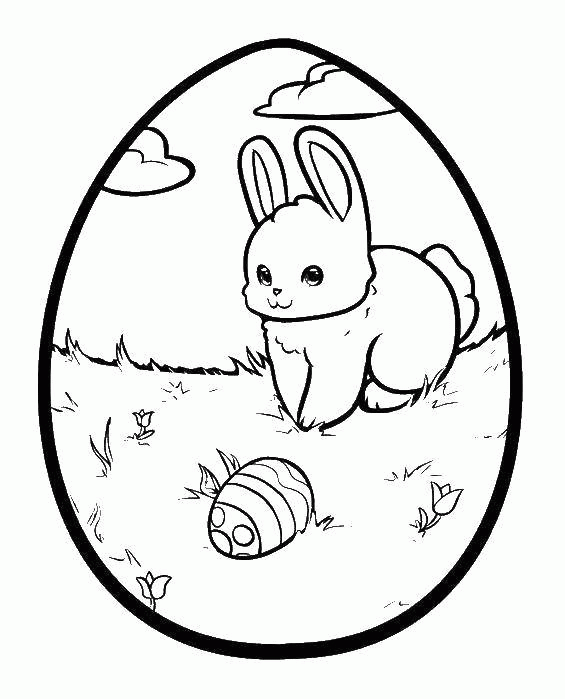 Название: Раскраска Название: Раскраска Пасхальный кролик. Категория: пасхальные яйца. Теги: Пасха, яйца, узоры, кролик.. Категория: . Теги: .