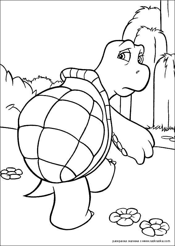Название: Раскраска Раскраска Рептилия черепаха. Раскраска . Категория: . Теги: .