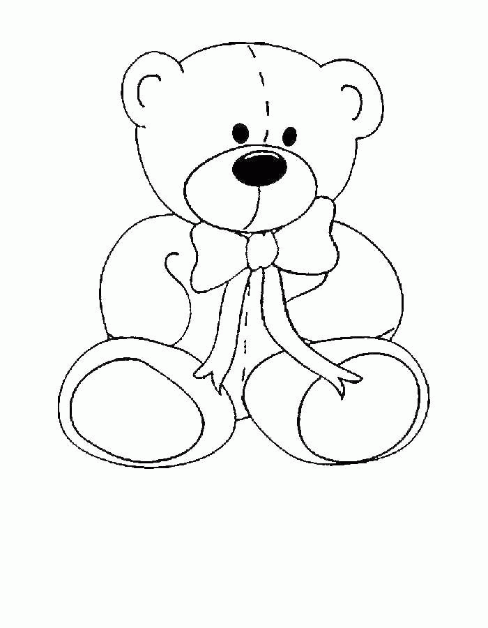 Название: Раскраска Название: Раскраска Медвежонок с бантиком. Категория: малышам. Теги: Игрушка, медведь, бантик.. Категория: . Теги: .