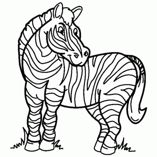 Название: Раскраска Раскраска  "зебра" скачать и распечатать бесплатно. Скачать зебра.  Распечатать Дикие животные. Категория: . Теги: .