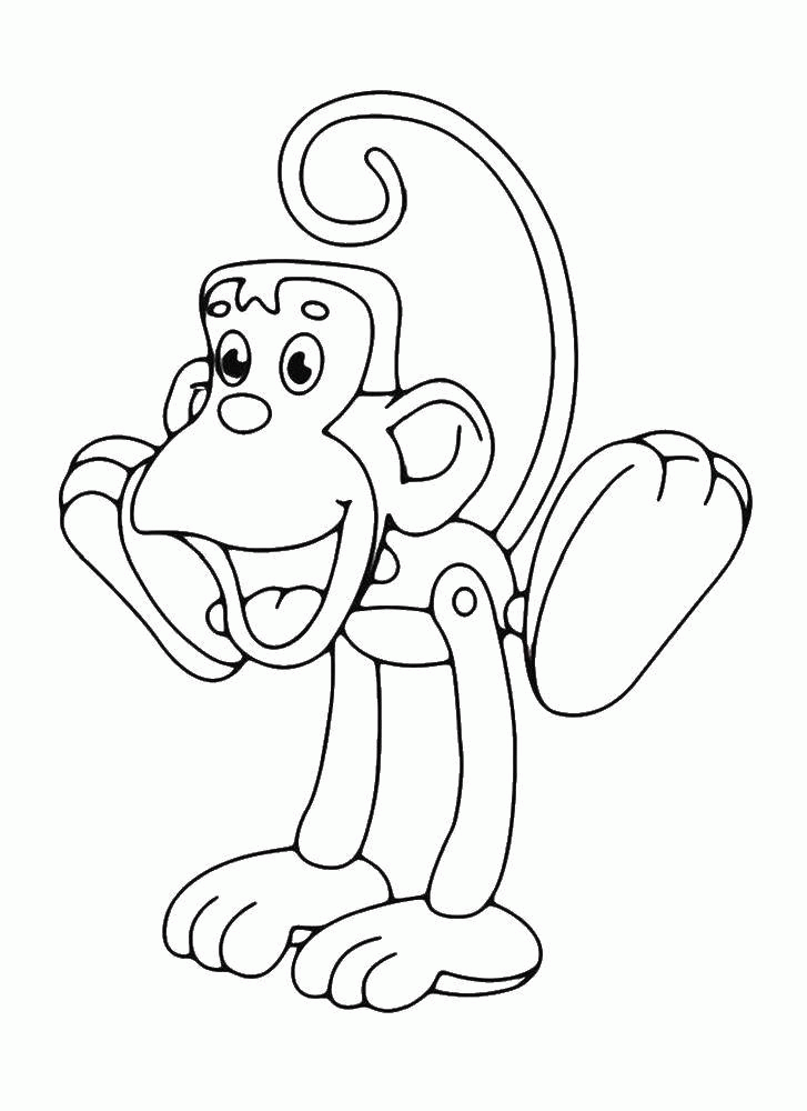 Название: Раскраска Название: Раскраска Озорная обезьянка.. Категория: обезьяна. Теги: Животные, обезьянка.. Категория: . Теги: .