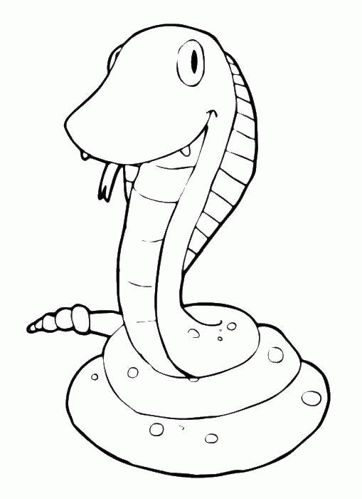 Название: Раскраска Игрушка змея. Категория: . Теги: .