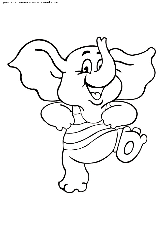 Название: Раскраска Раскраска Слон. Раскраска День рождение слона раскраска из мультфильма. Категория: . Теги: .