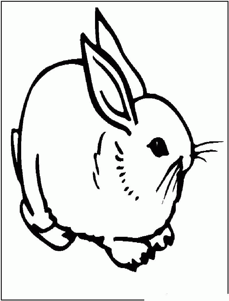 Название: Раскраска Название: Раскраска Кролик. Категория: кролик. Теги: кролик, заяц.. Категория: . Теги: .